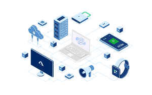 Unifies and orchestrates existing automation into a low-code platform that breaks down silos across NetOps, DevOps, and InfraOps.